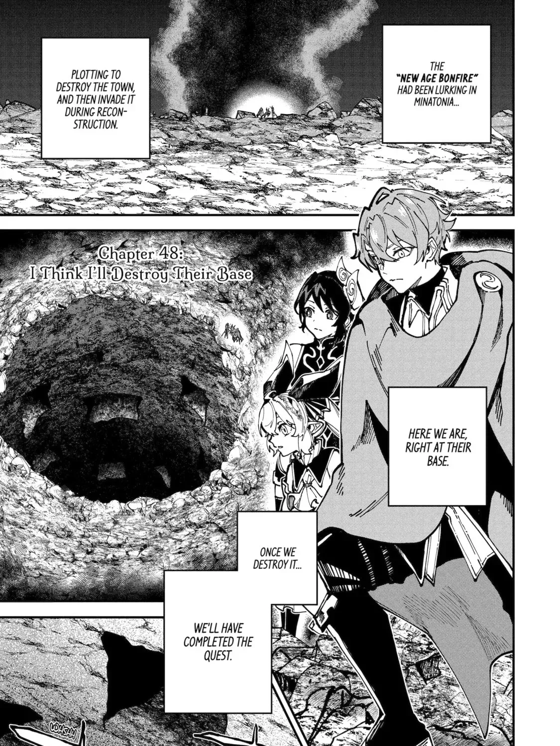 I Think I'll Cheat to Become a Spellsword in Another World - Chapter 48.1 - Page 1