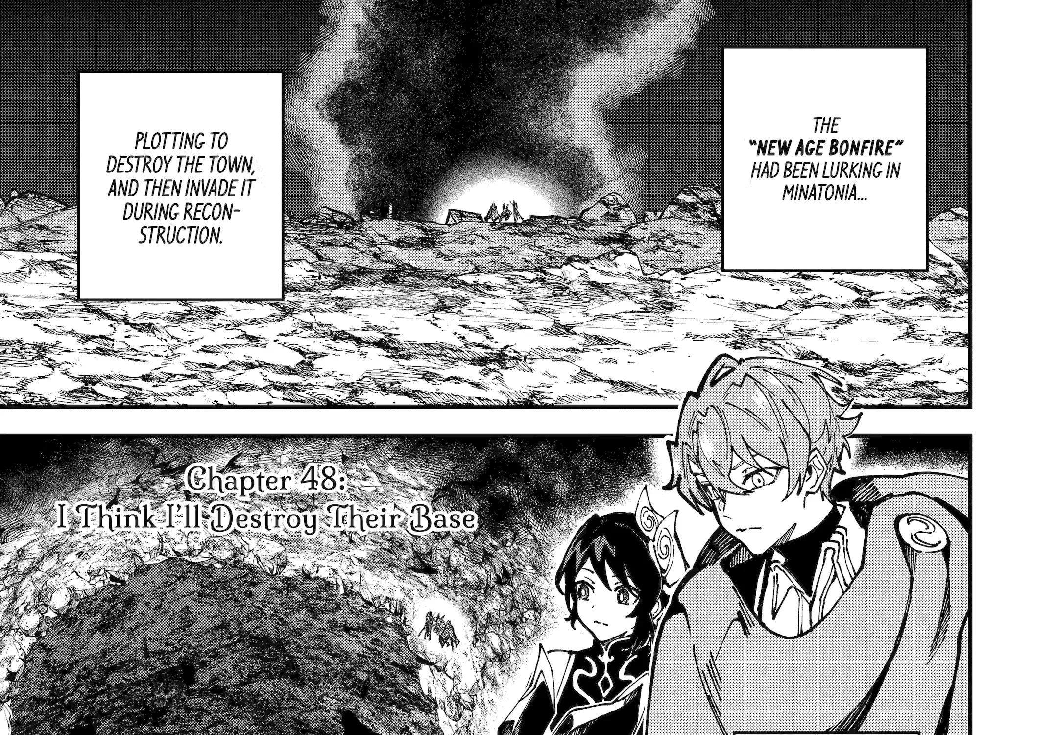 I Think I'll Cheat to Become a Spellsword in Another World - Chapter 48 - Page 1