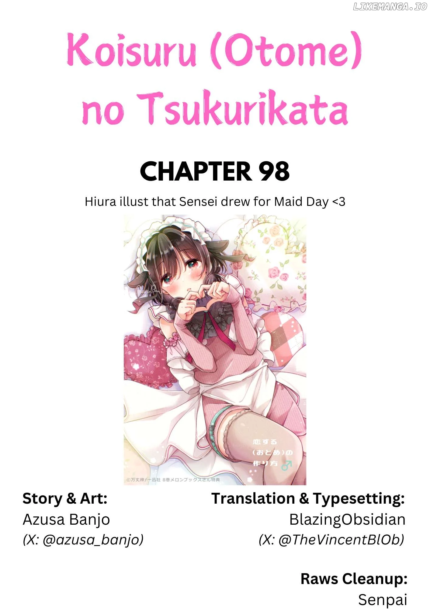 I turned my childhood friend (♂) into a girl - Chapter 98 - Page 1