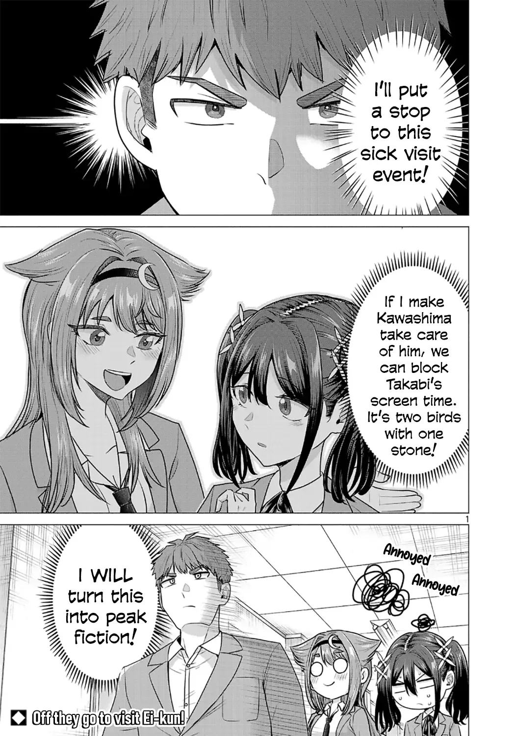 I Want To Make The Losing Heroine Win!! - Chapter 7 - Page 1