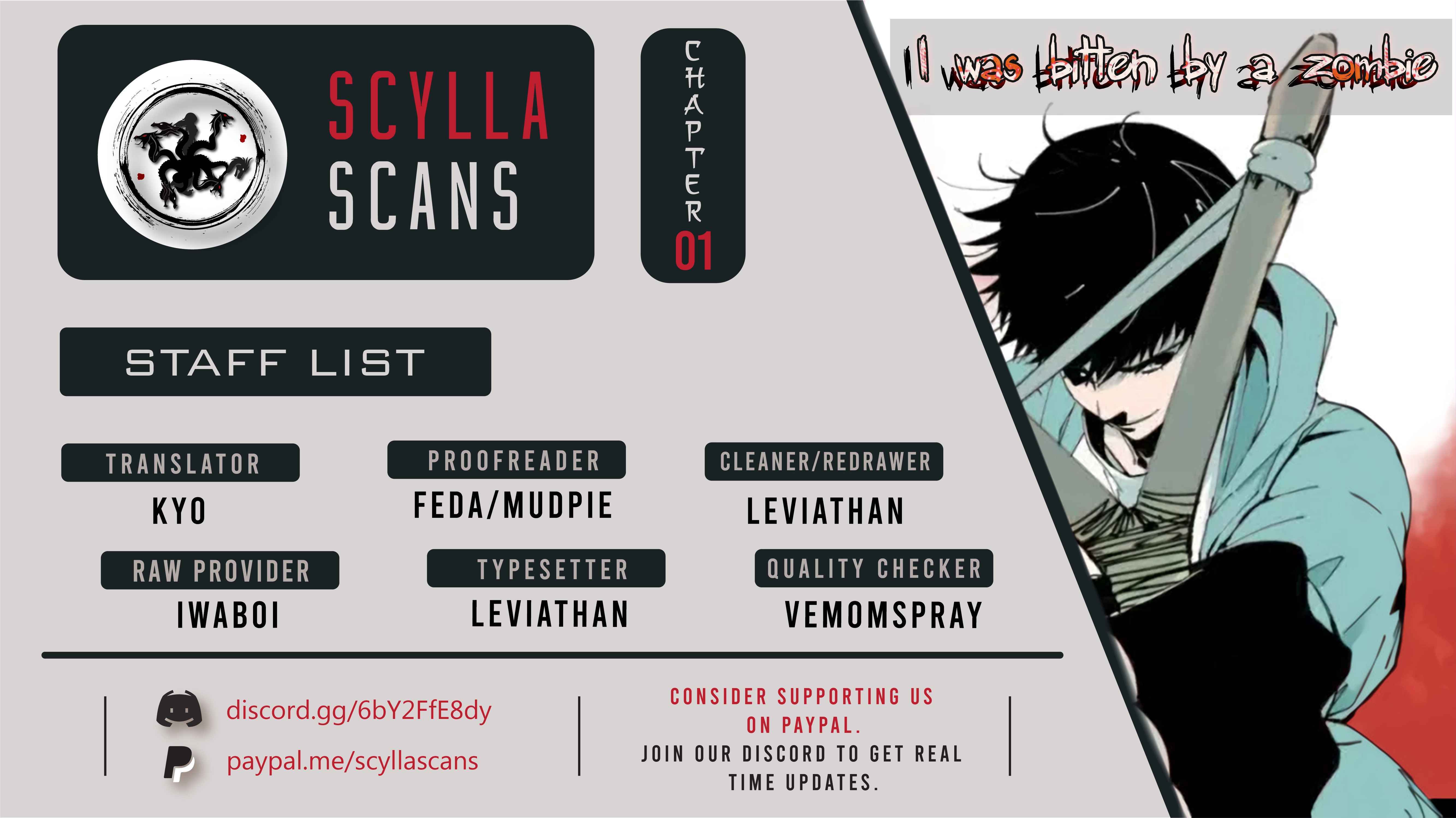 I Was Bitten By A Zombie - Chapter 1 - Page 1