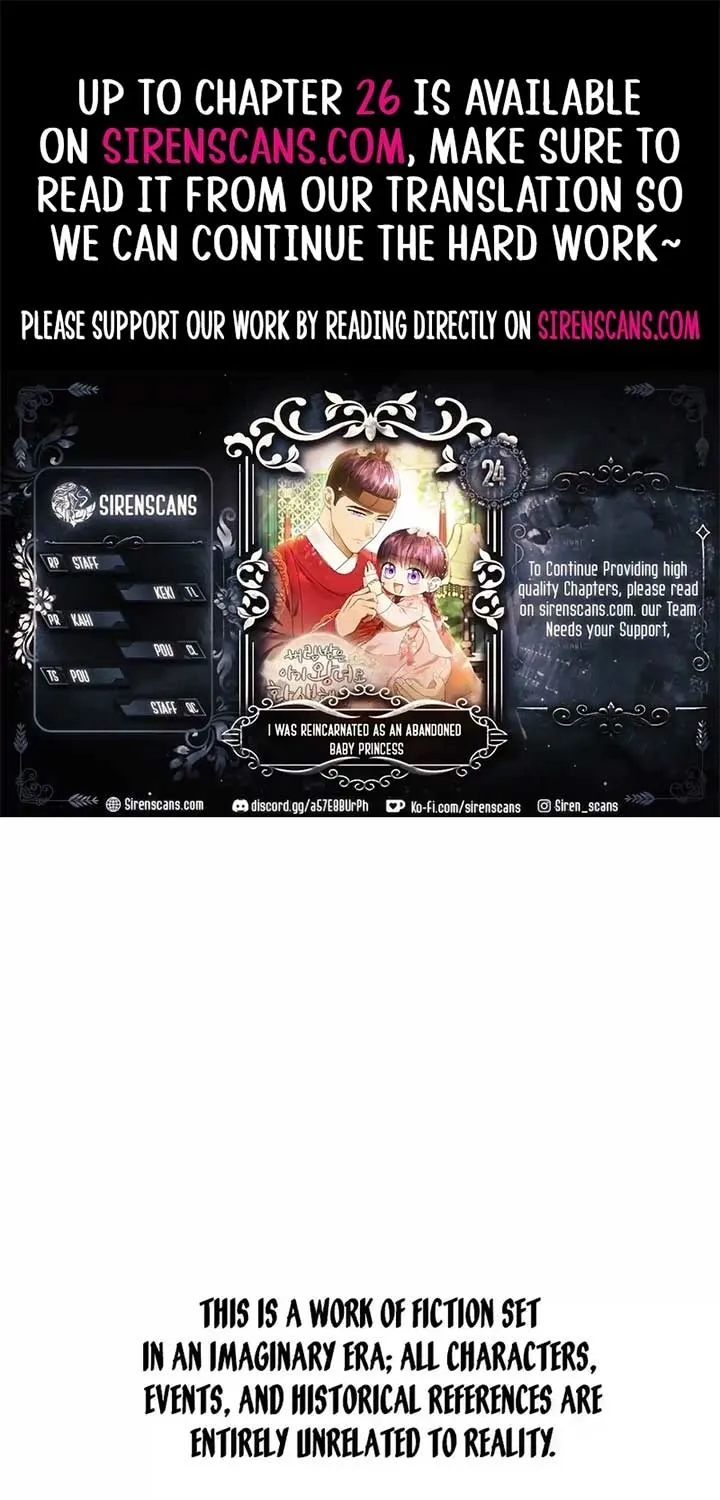 I Was Reincarnated as an Abandoned Baby Princess - Chapter 24 - Page 1