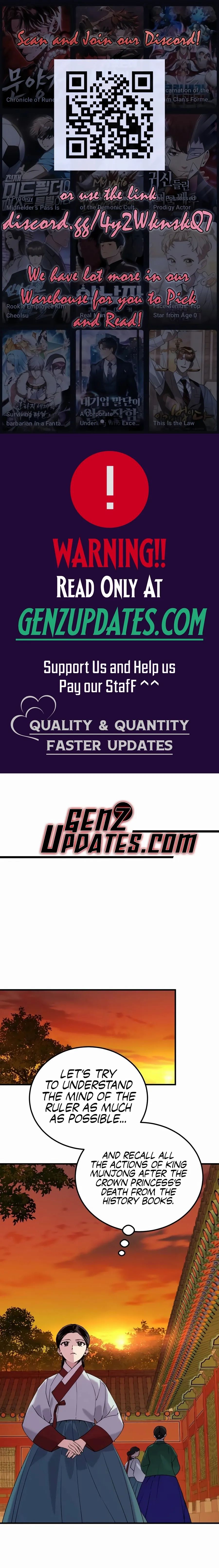 I Was Reincarnated as King Danjong's Nanny - Chapter 21 - Page 1