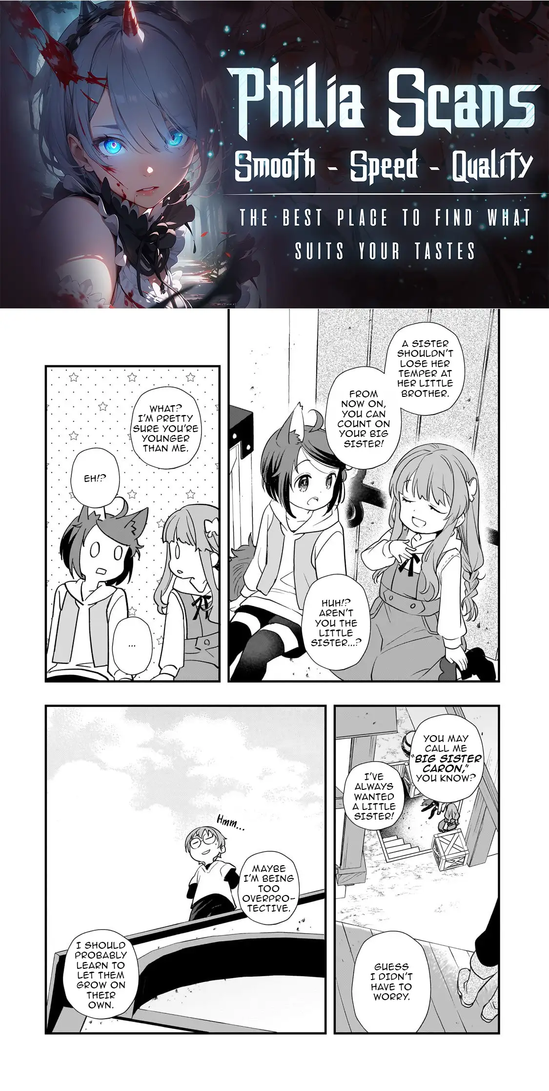 I Was Reincarnated As The Older Brother Of A Villainess Destined to Die - Chapter 8.2 - Page 1