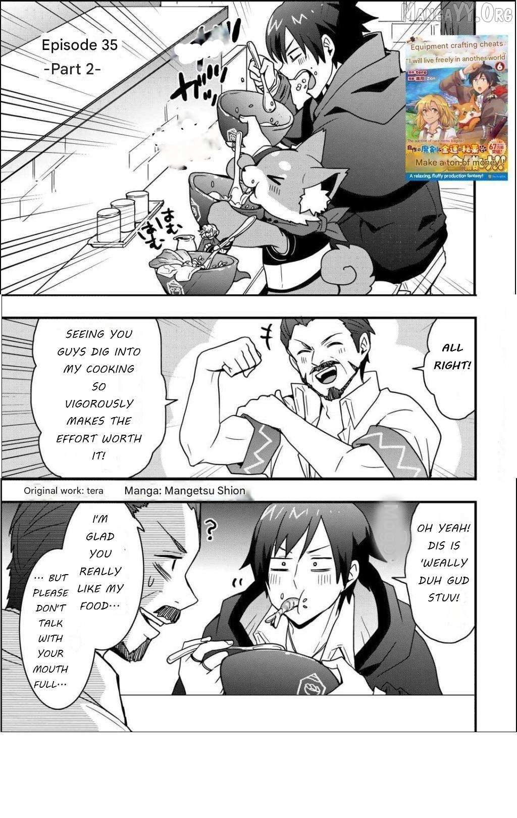I Will Live Freely in Another World With Equipment Manufacturing Cheat - Chapter 35.2 - Page 1