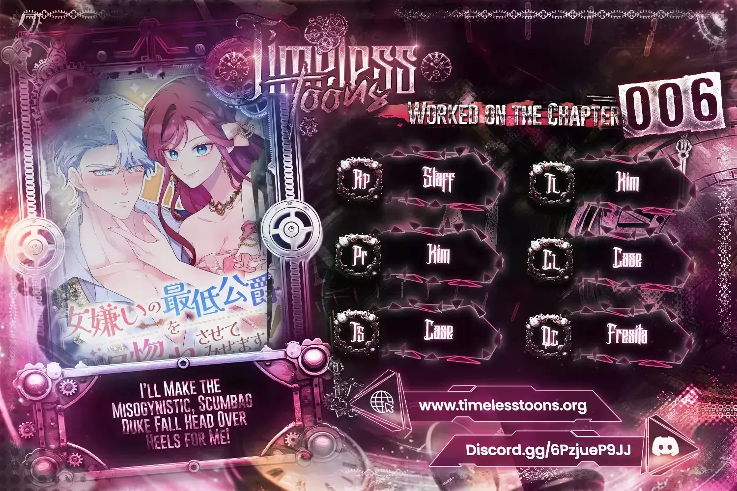 I'll make the misogynistic, scumbag Duke fall head over heels for me! - Chapter 6 - Page 1