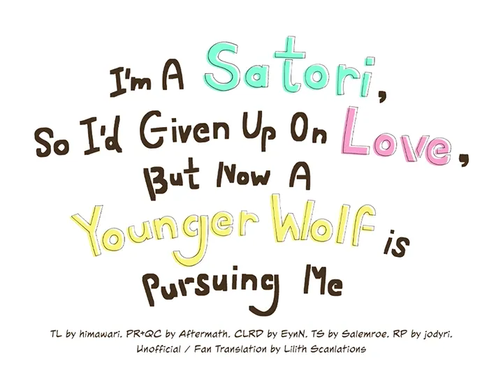I'm a Satori, So I'd Given Up On Love, but Now a Younger Wolf is Pursuing Me - Chapter 1 - Page 1