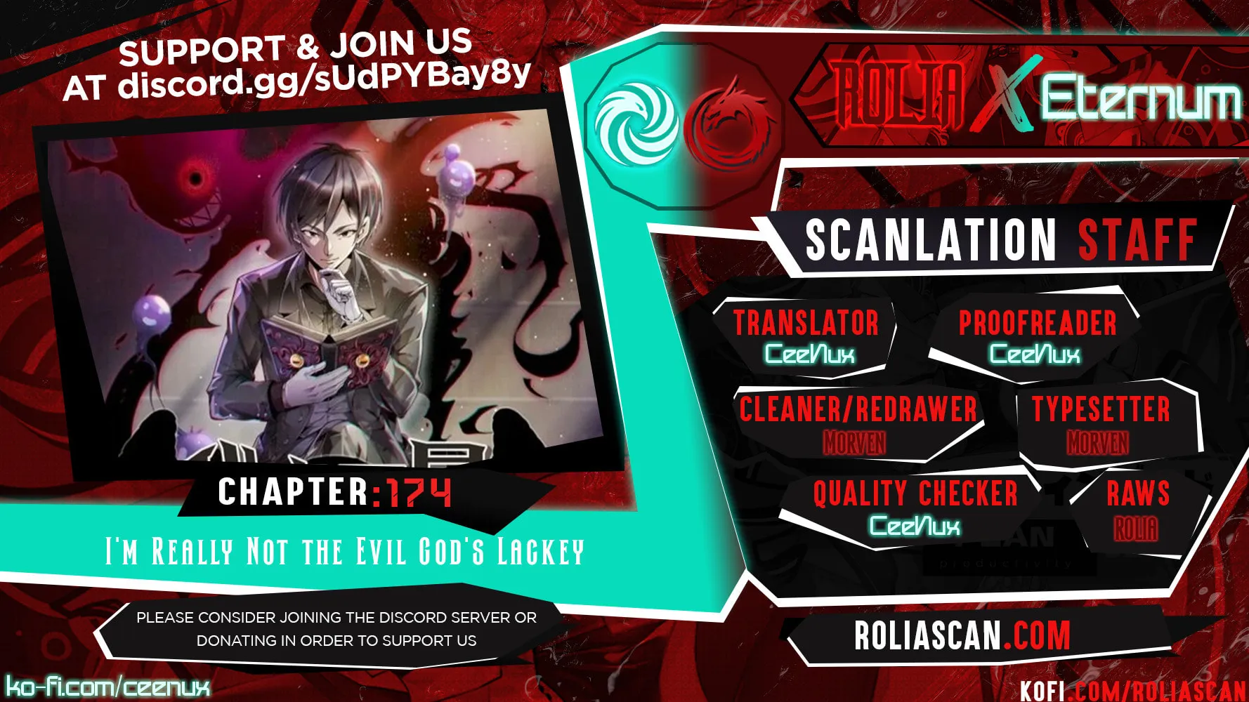 I'm Really Not the Evil God's Lackey (Colored) - Chapter 174 - Page 1