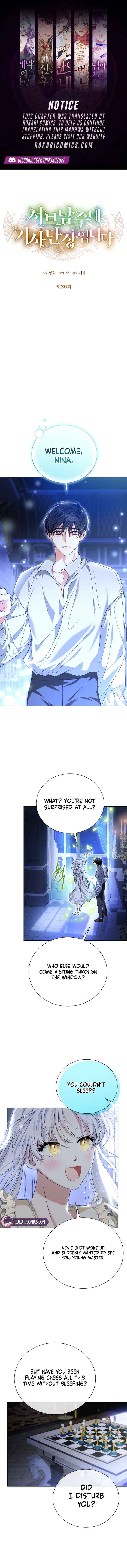 I’m the Knight Commander of the Second Male Lead - Chapter 20 - Page 1