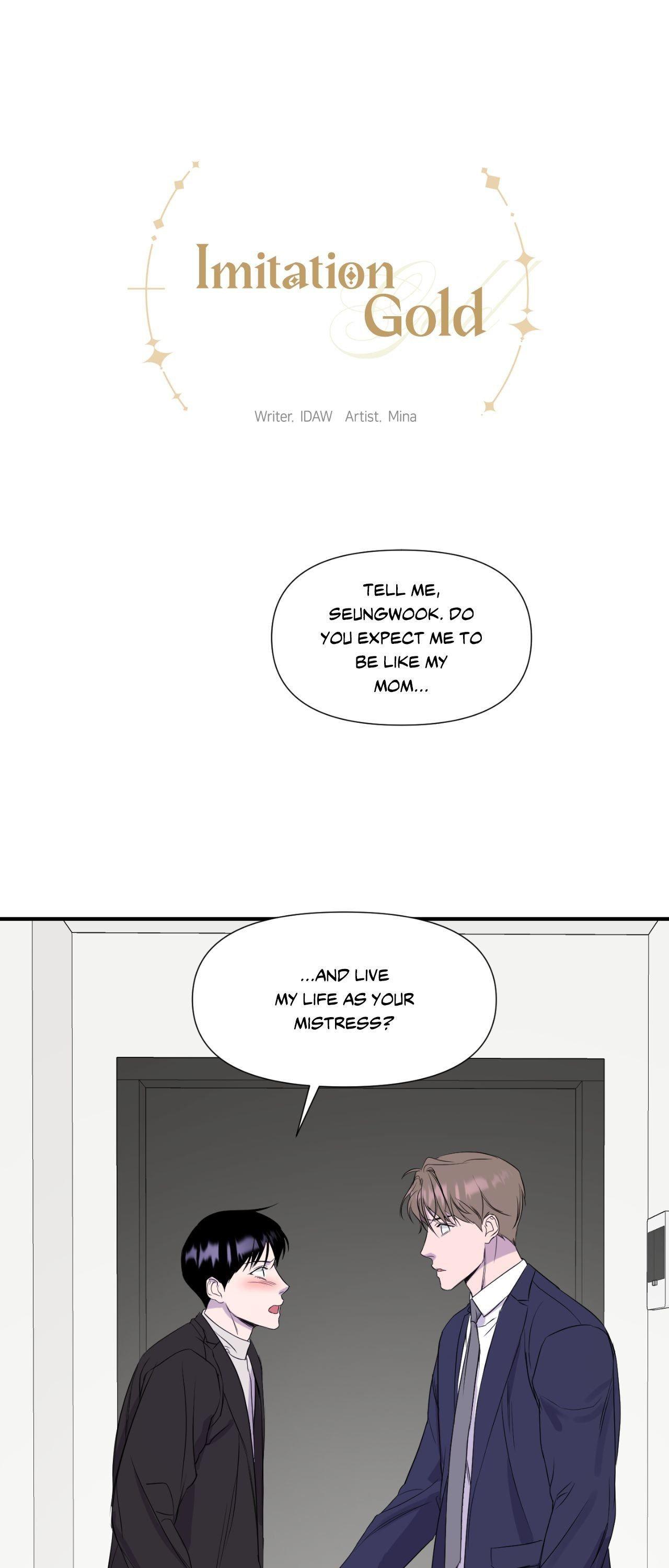 Imitation Gold - Chapter 24 - Page 1