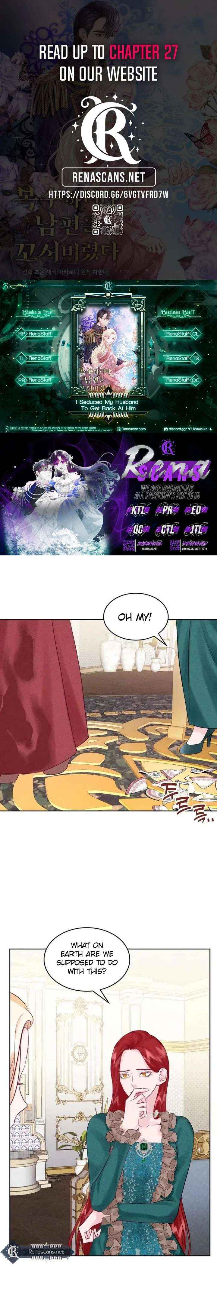 In an Attempt to Get Revenge, I Seduced My Husband - Chapter 19 - Page 1