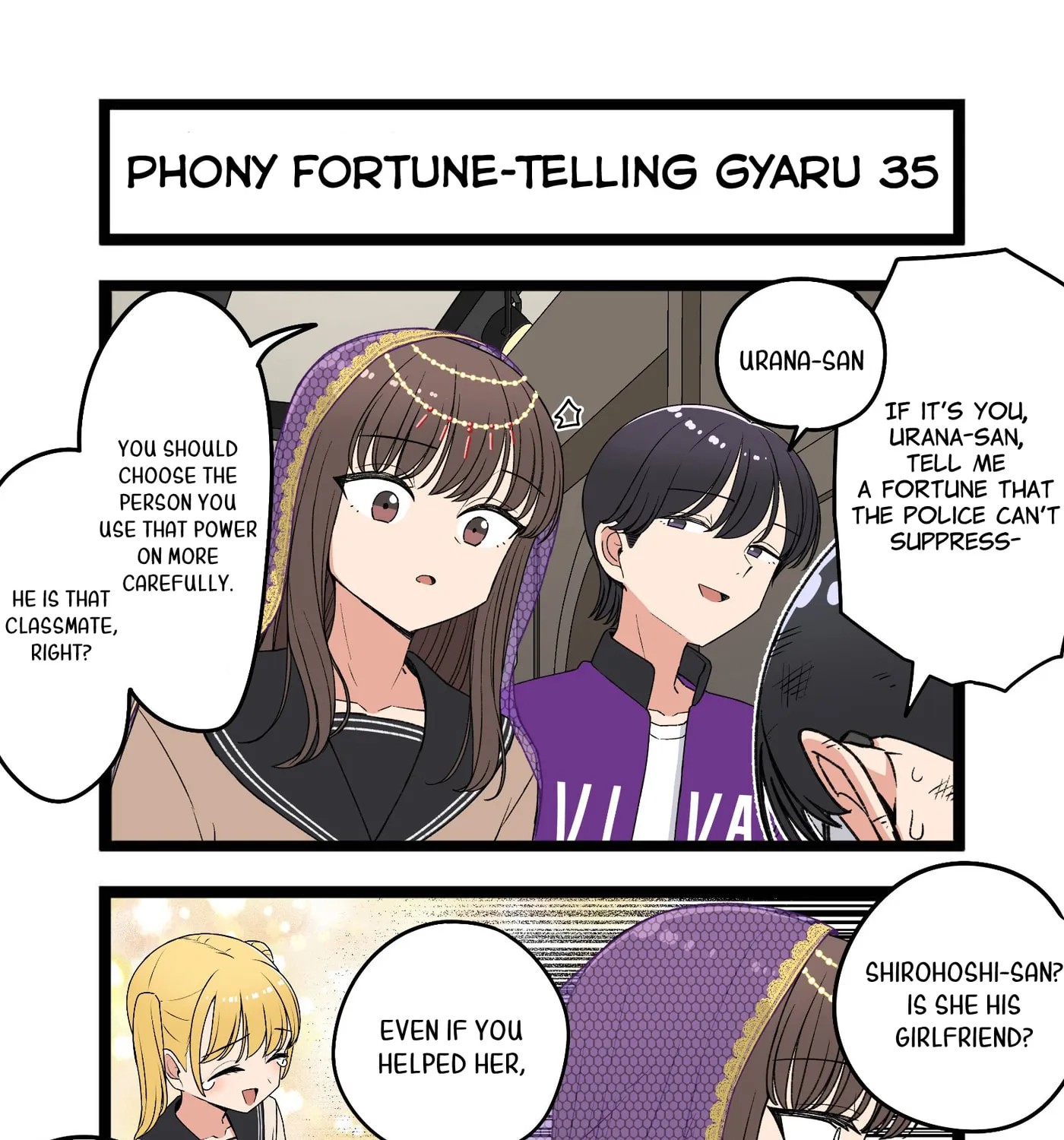 Inchiki Uranai Gal - Chapter 35 - Page 1