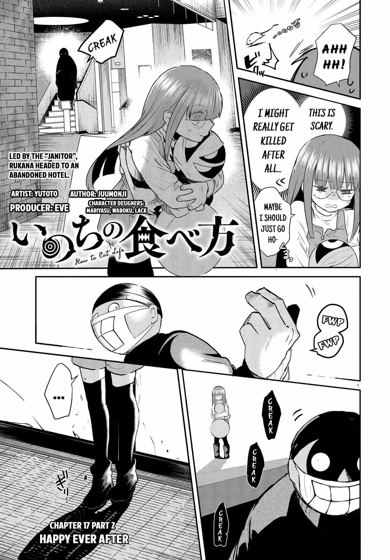 Inochi no Tabekata - Chapter 17-2 - Page 1