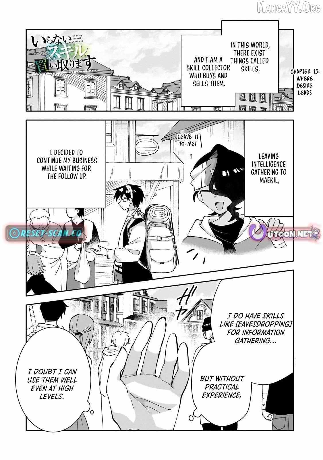 Iranai Skill wo Kaitorimasu - Chapter 13 - Page 1