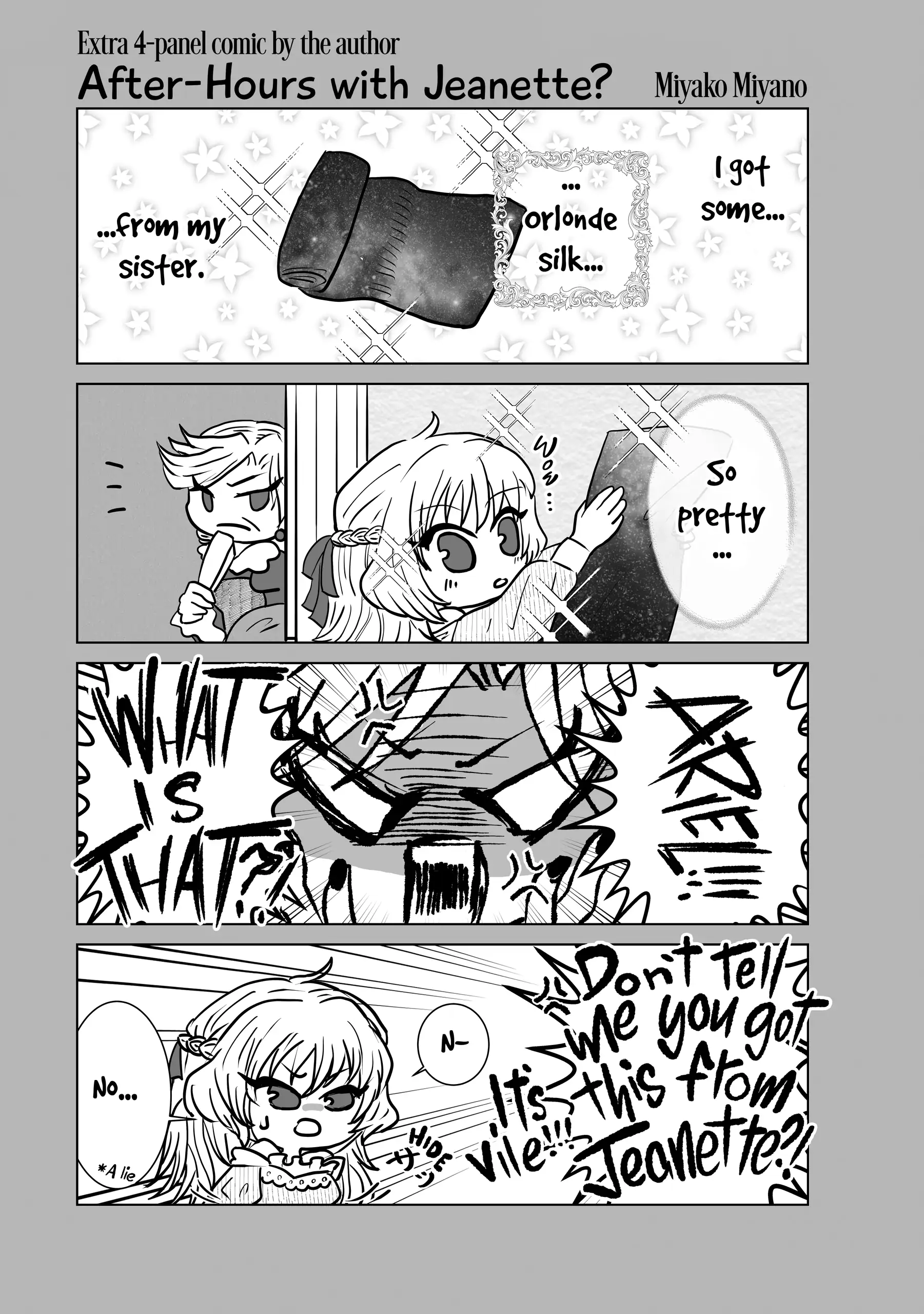 Jeanette the Genius: Defying My Evil Stepmother by Starting a Business with My Ride-or-Die Fiancé! - Chapter 15.5 - Page 1