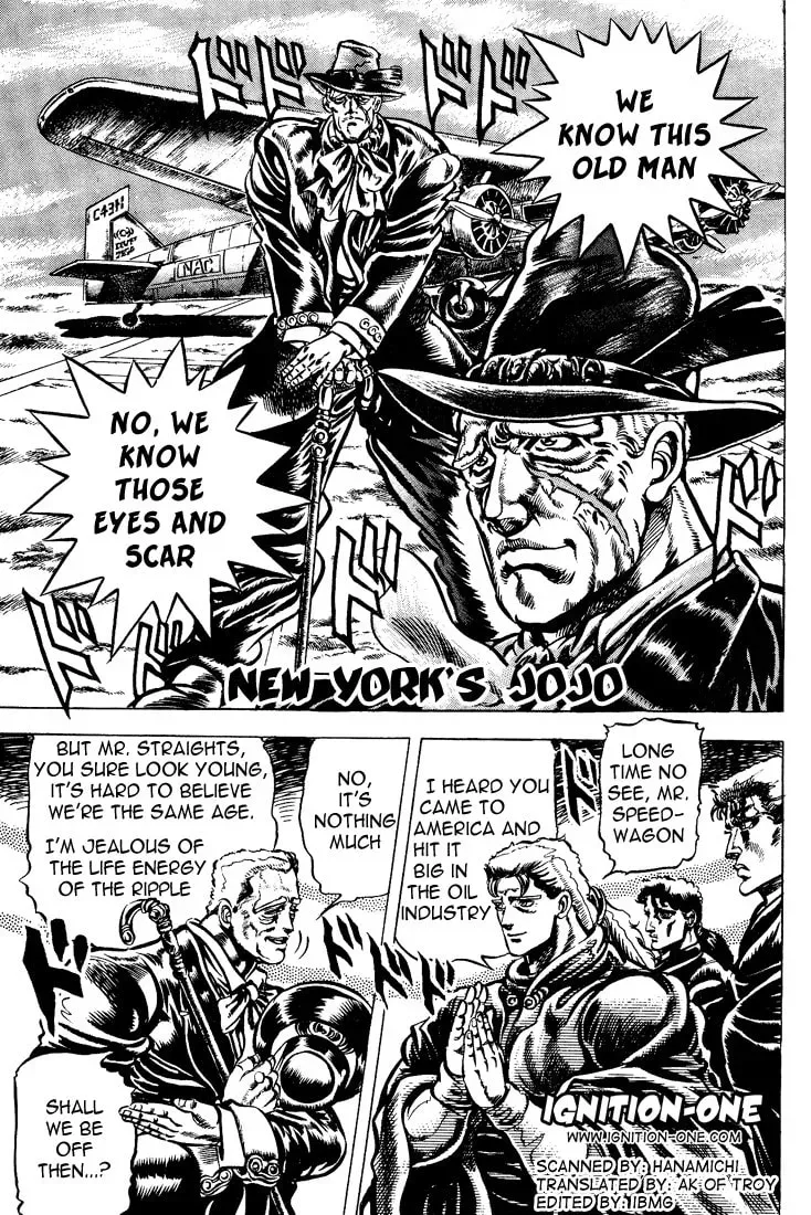 JoJo no Kimyou na Bouken Part 2: Sentou Chouryuu - Chapter 1 - Page 1