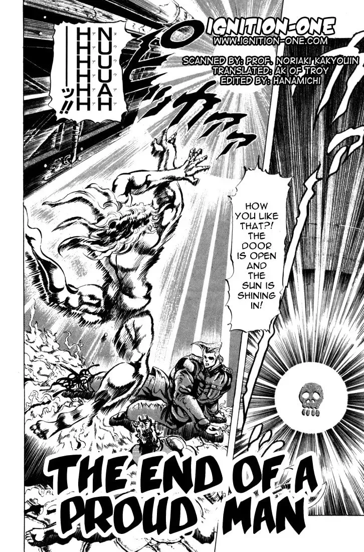 JoJo no Kimyou na Bouken Part 2: Sentou Chouryuu - Chapter 17 - Page 1