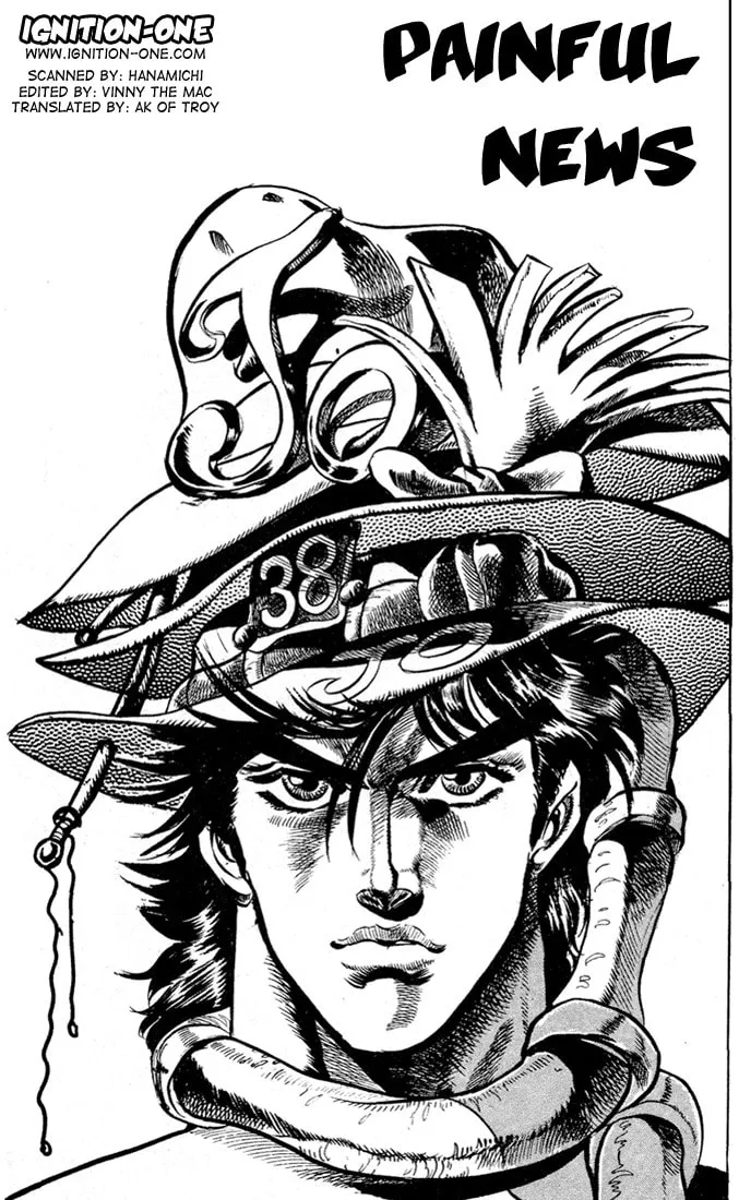 JoJo no Kimyou na Bouken Part 2: Sentou Chouryuu - Chapter 3 - Page 1