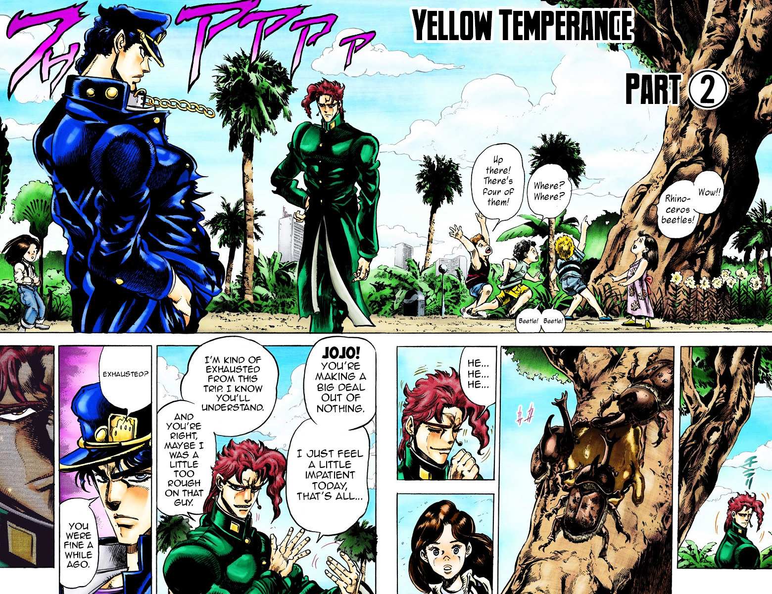 Jojo No Kimyou Na Bouken - Chapter 137 V2 : Yellow Temperance Part 2 (Official Colored Scans) - Page 2