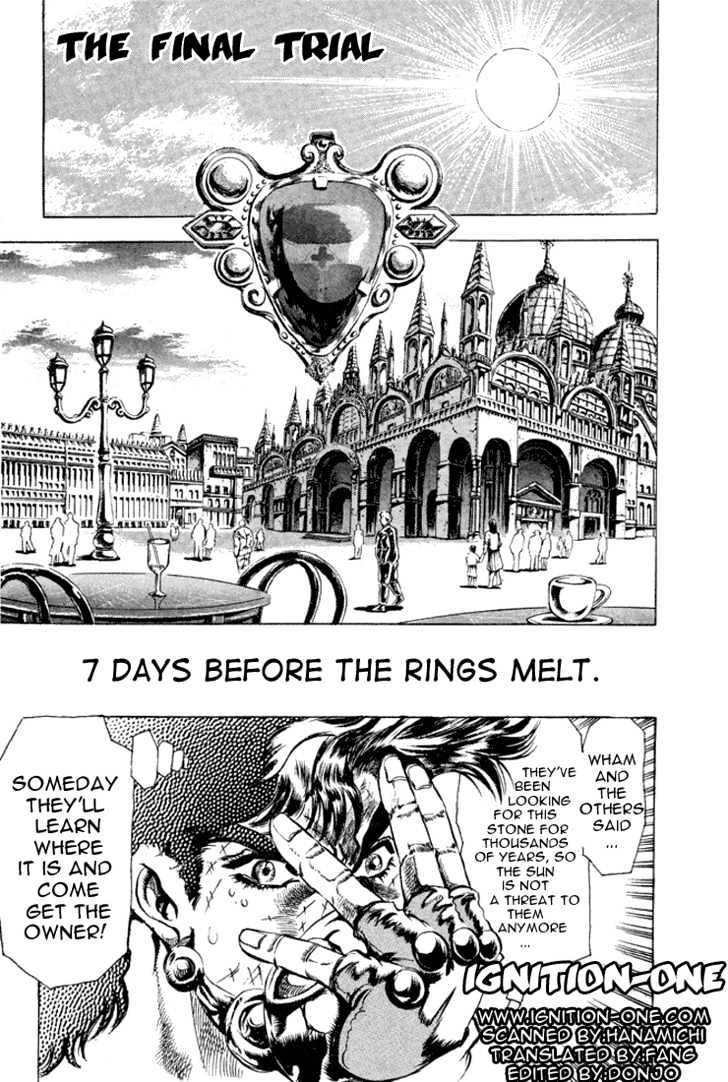 Jojo's Bizarre Adventure - Vol.8 Chapter 76 : The Final Trial - Page 1