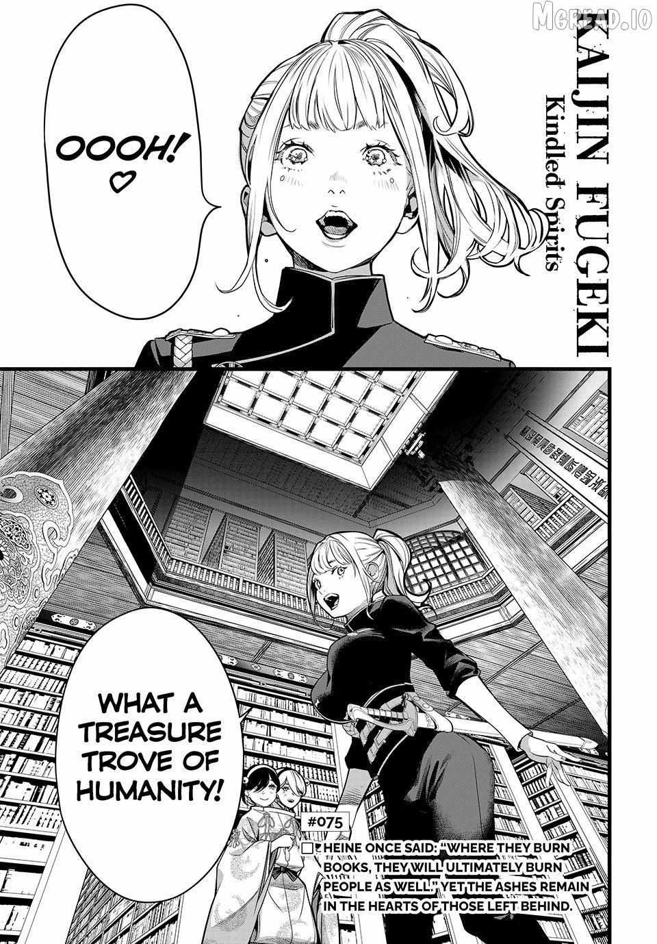 KAIJIN FUGEKI: Kindled Spirits - Chapter 75 - Page 1