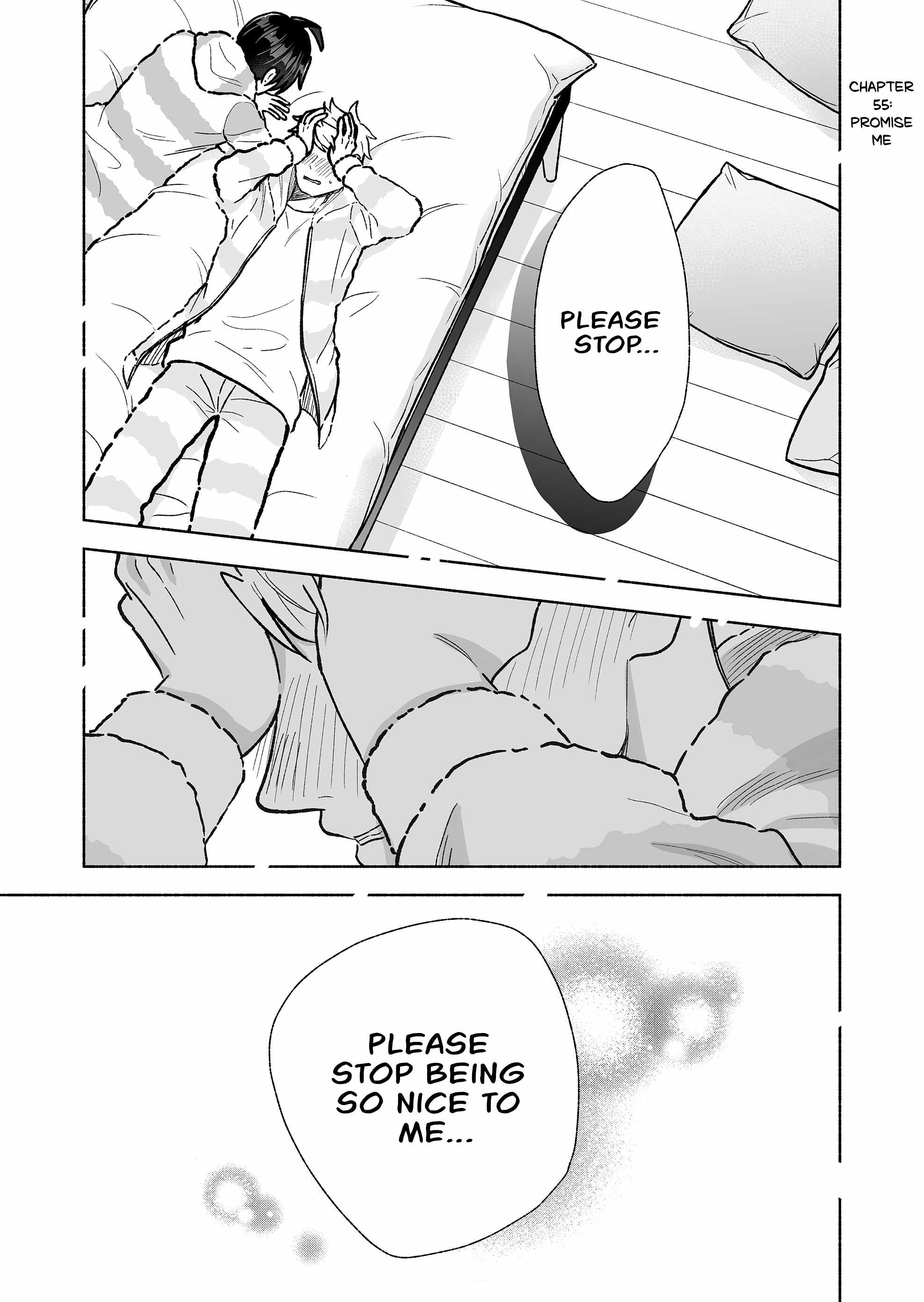 Kakkoii Onnanoko to 12-centi no Yakusoku - Chapter 55 - Page 1