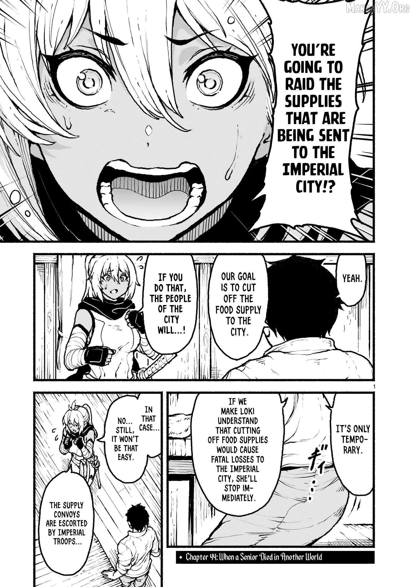 Kaminaki Sekai no Kamisama Katsudou - Chapter 44 - Page 1