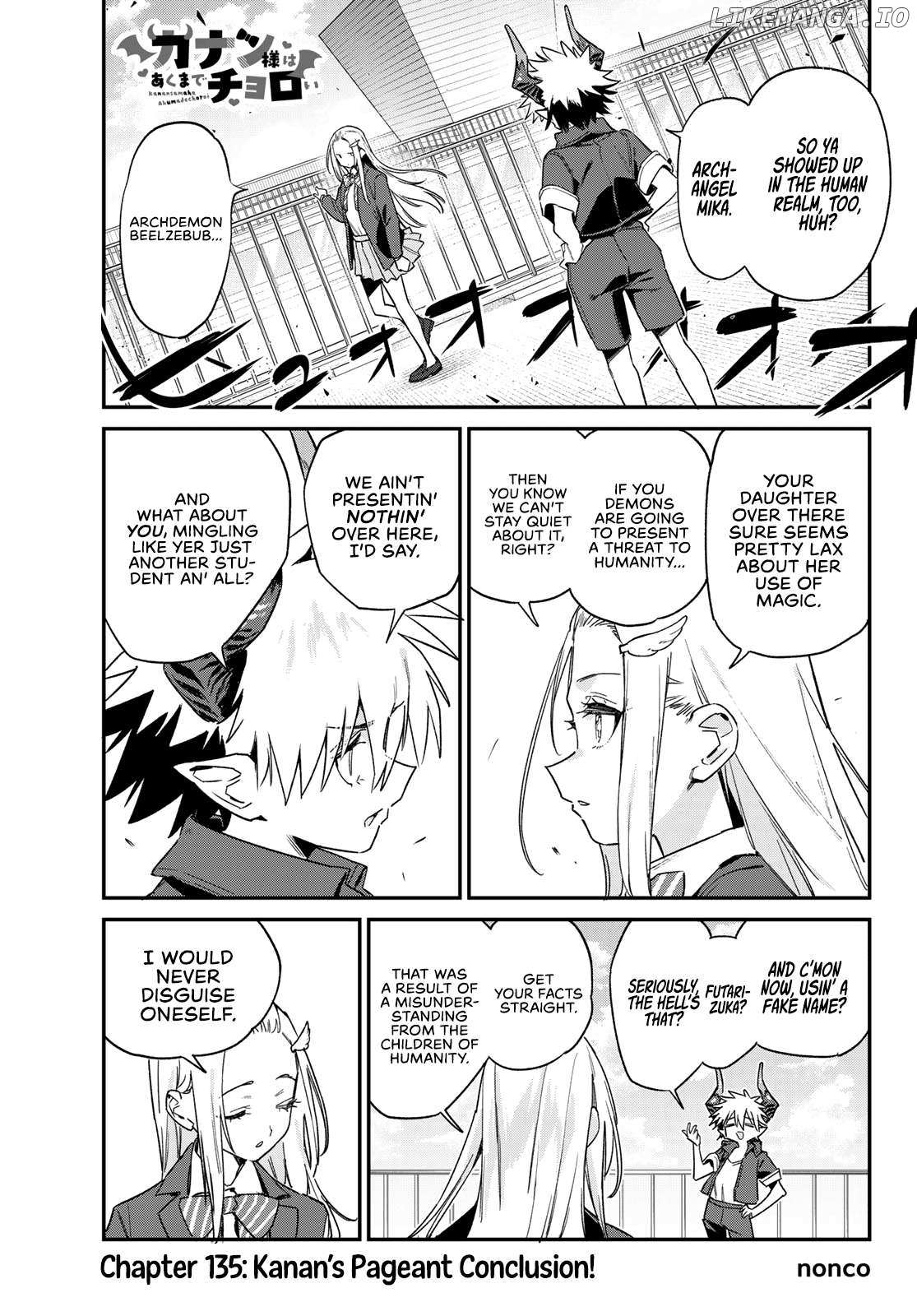 Kanan-sama Is Easy as Hell! - Chapter 135 - Page 2