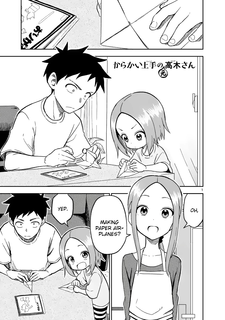 Karakai Jouzu No (Moto) Takagi-San - Chapter 182 - Page 1
