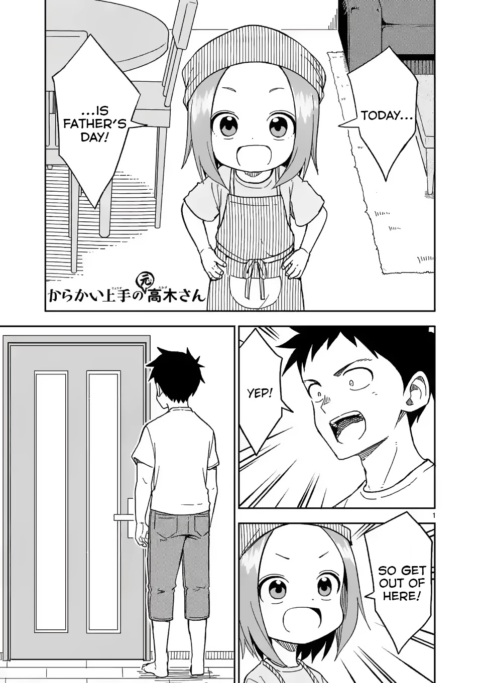 Karakai Jouzu No (Moto) Takagi-San - Chapter 191 - Page 1