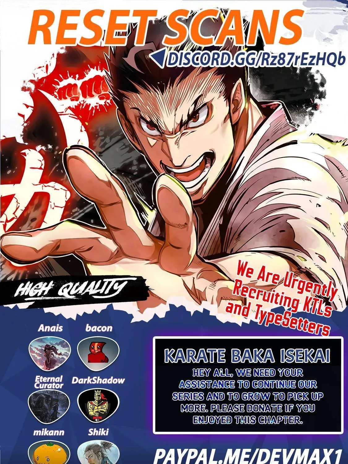 Karate Baka In Different - Chapter 14 - Page 1