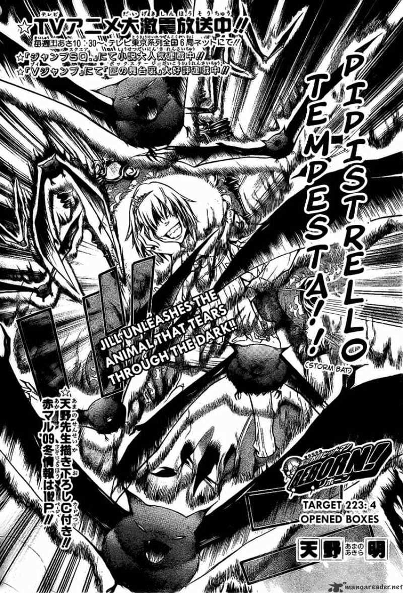 Kateikyoushi Hitman Reborn! - Chapter 223 : 4 Opened Boxes - Page 2