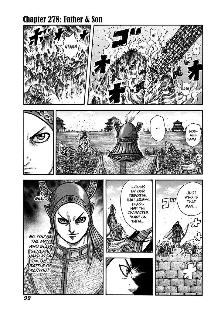 Kingdom - Vol.26 Chapter 278 : Father & Son - Page 1