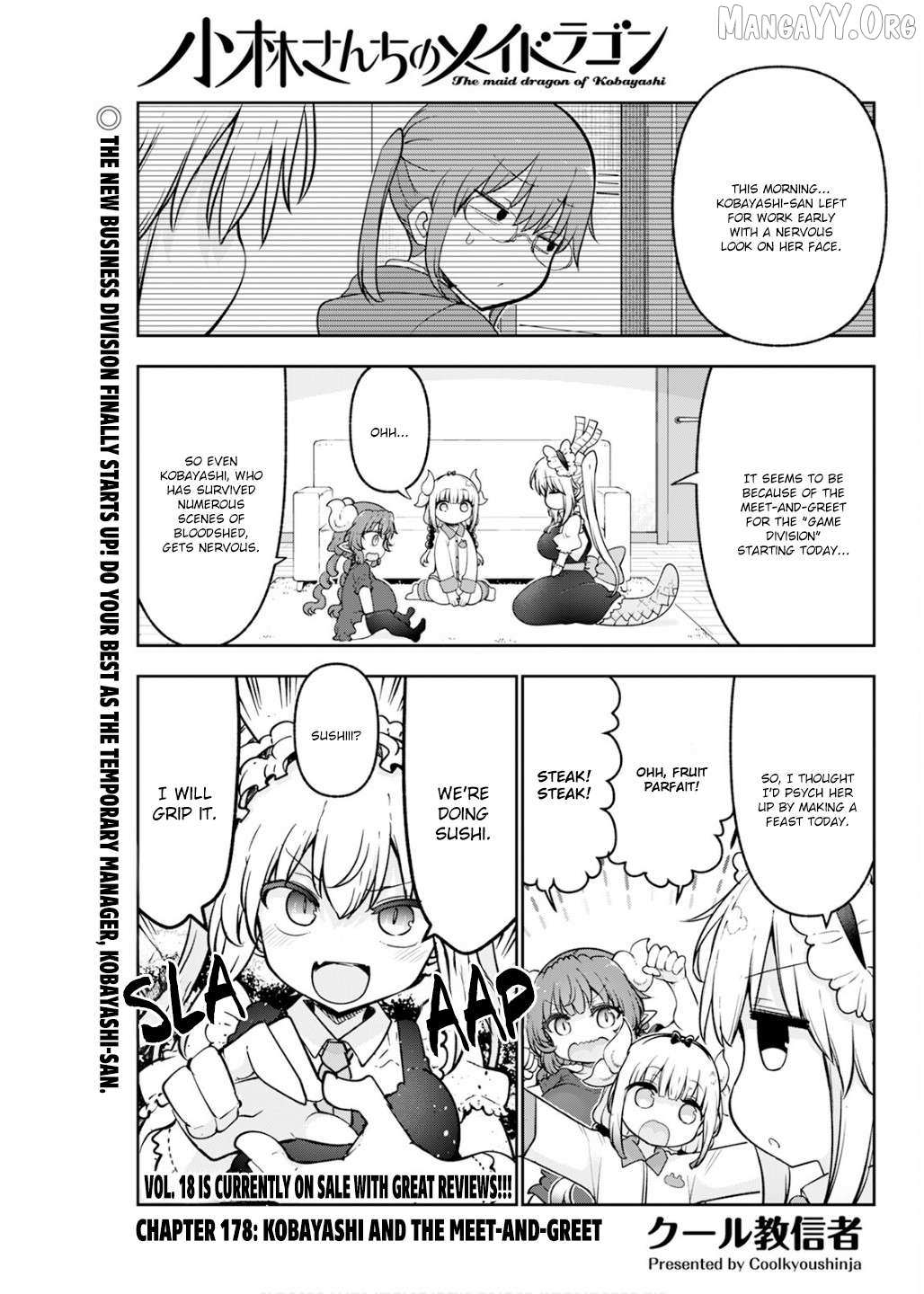 Kobayashi-San Chi No Maid Dragon - Chapter 178 - Page 1