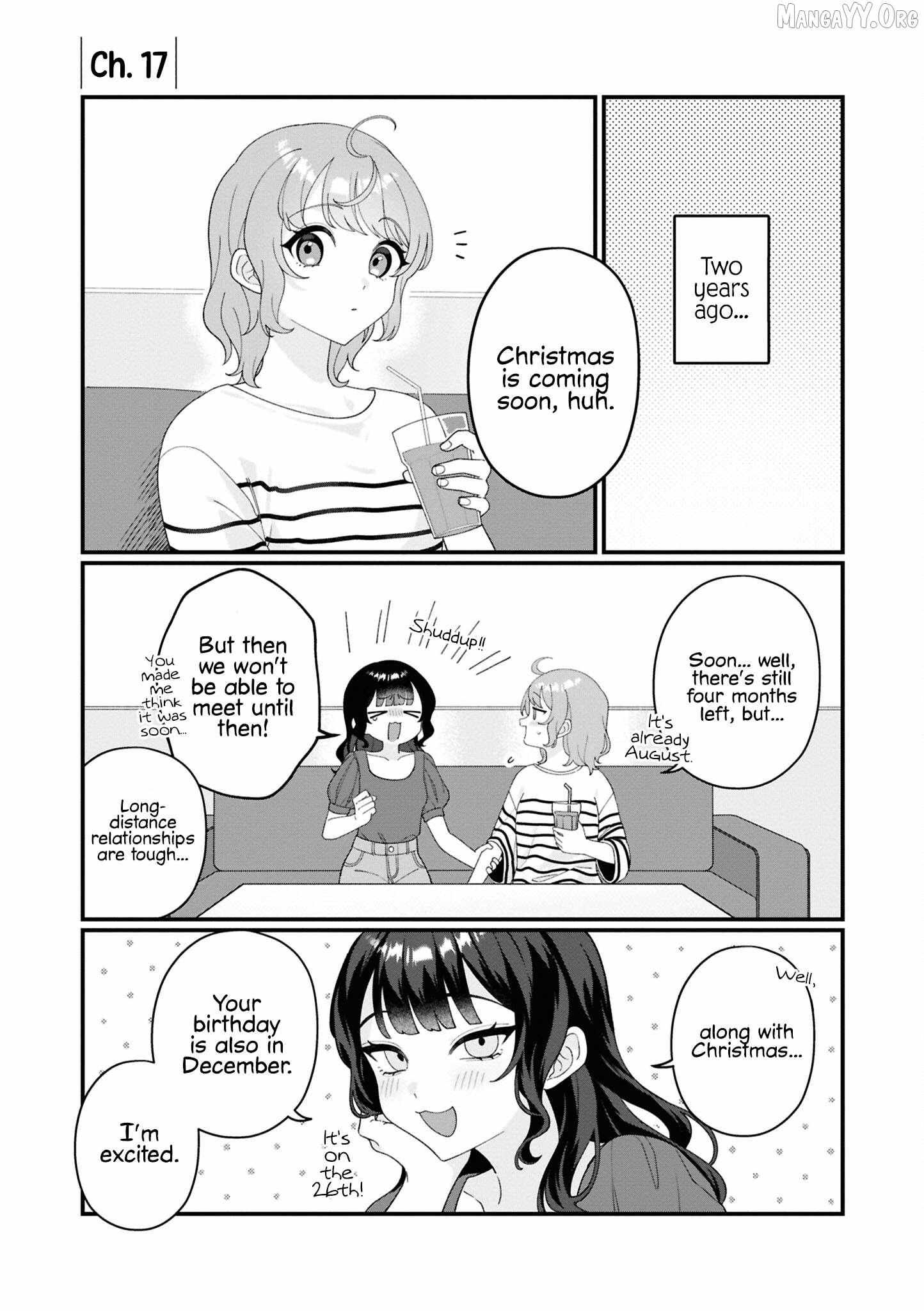 Koharu to Minato: Watashi no Partner wa Onna no Ko - Chapter 17 - Page 1
