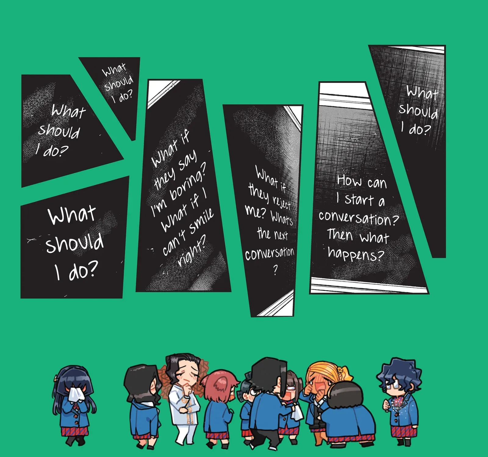 Komi Can’t Communicate - Making Friends and Not Scaring People - Chapter 2 - Page 1