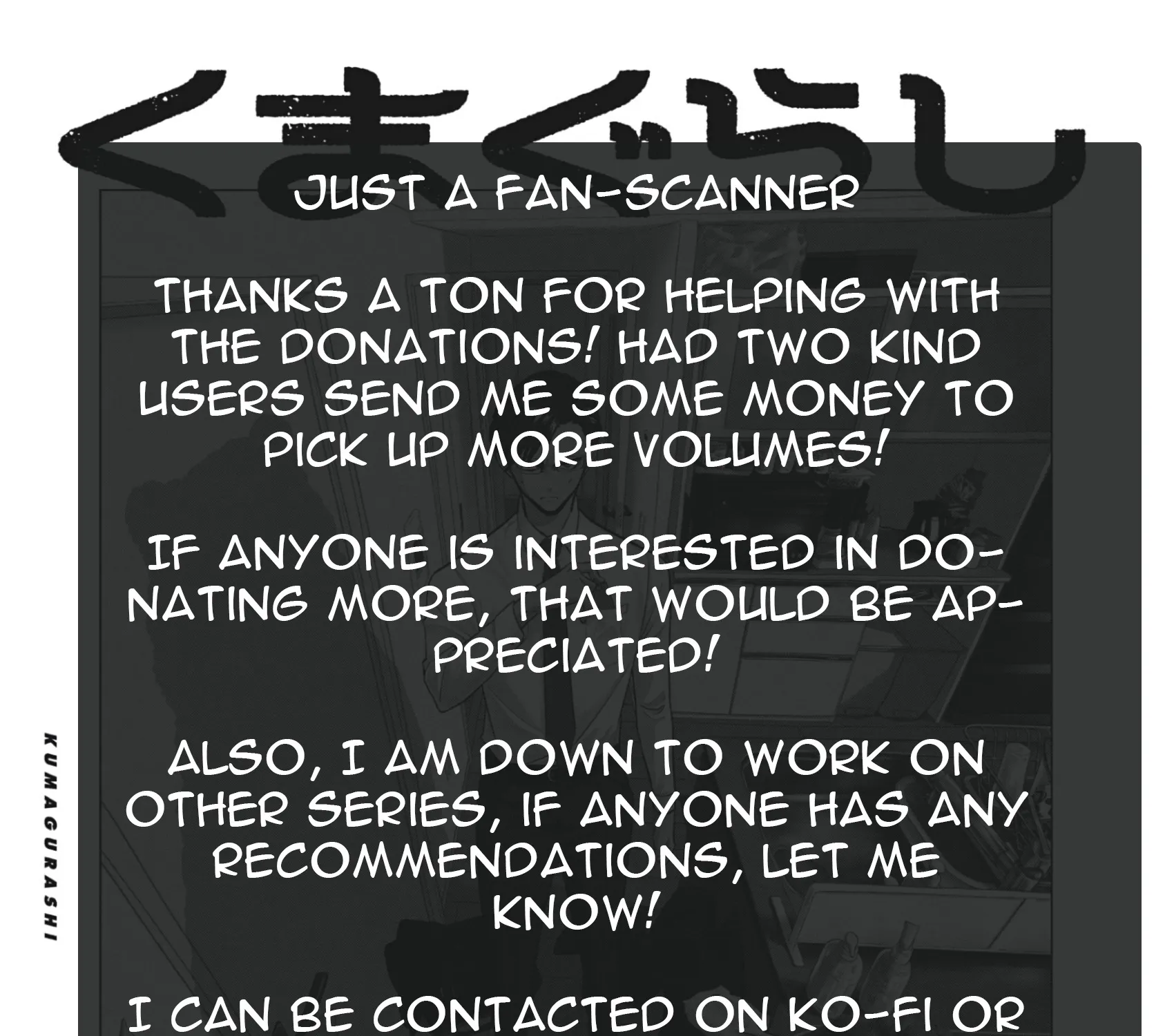 Kuma Gurashi - Chapter 10 - Page 1