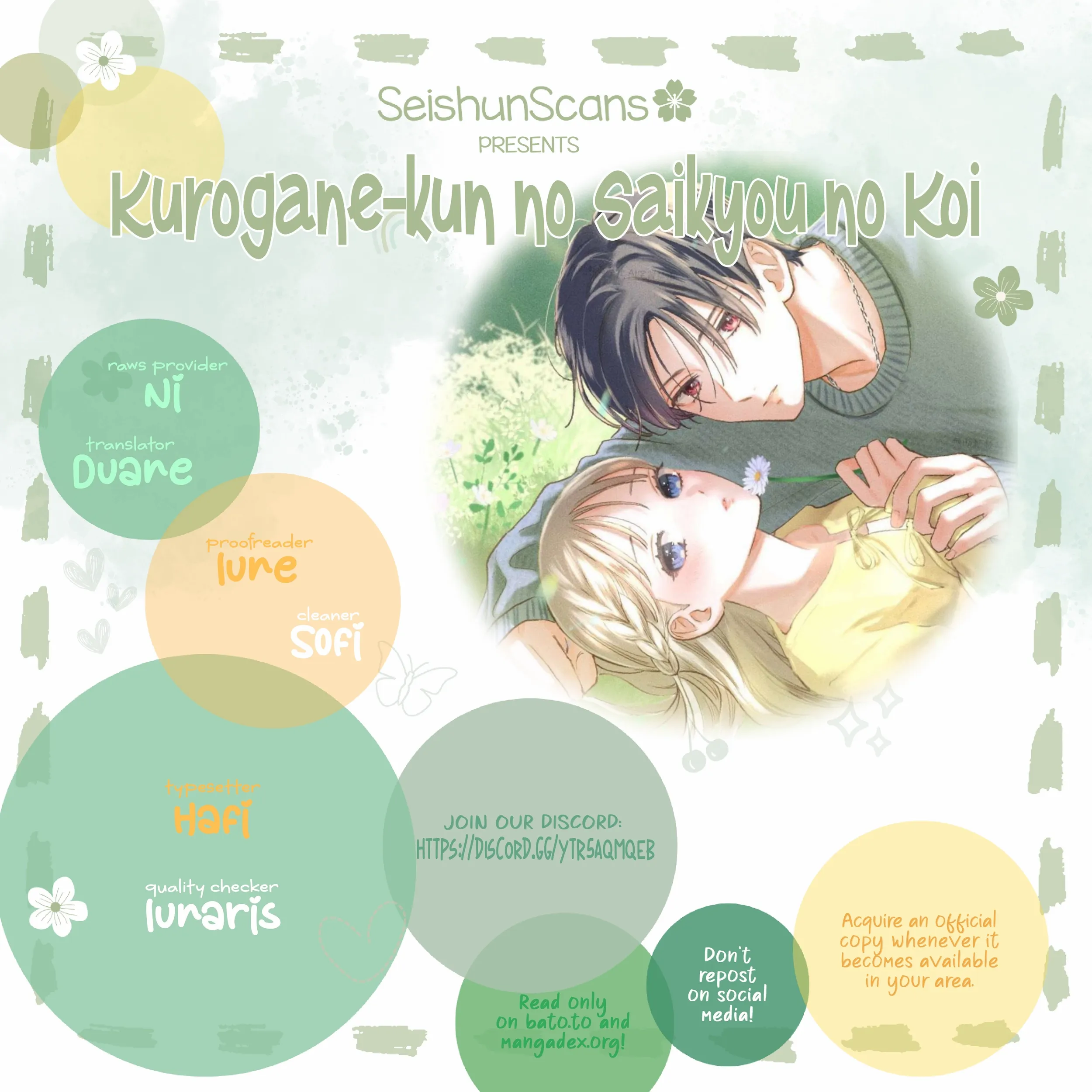 Kurogane-kun to Saikyou no Koi - Chapter 7 - Page 1