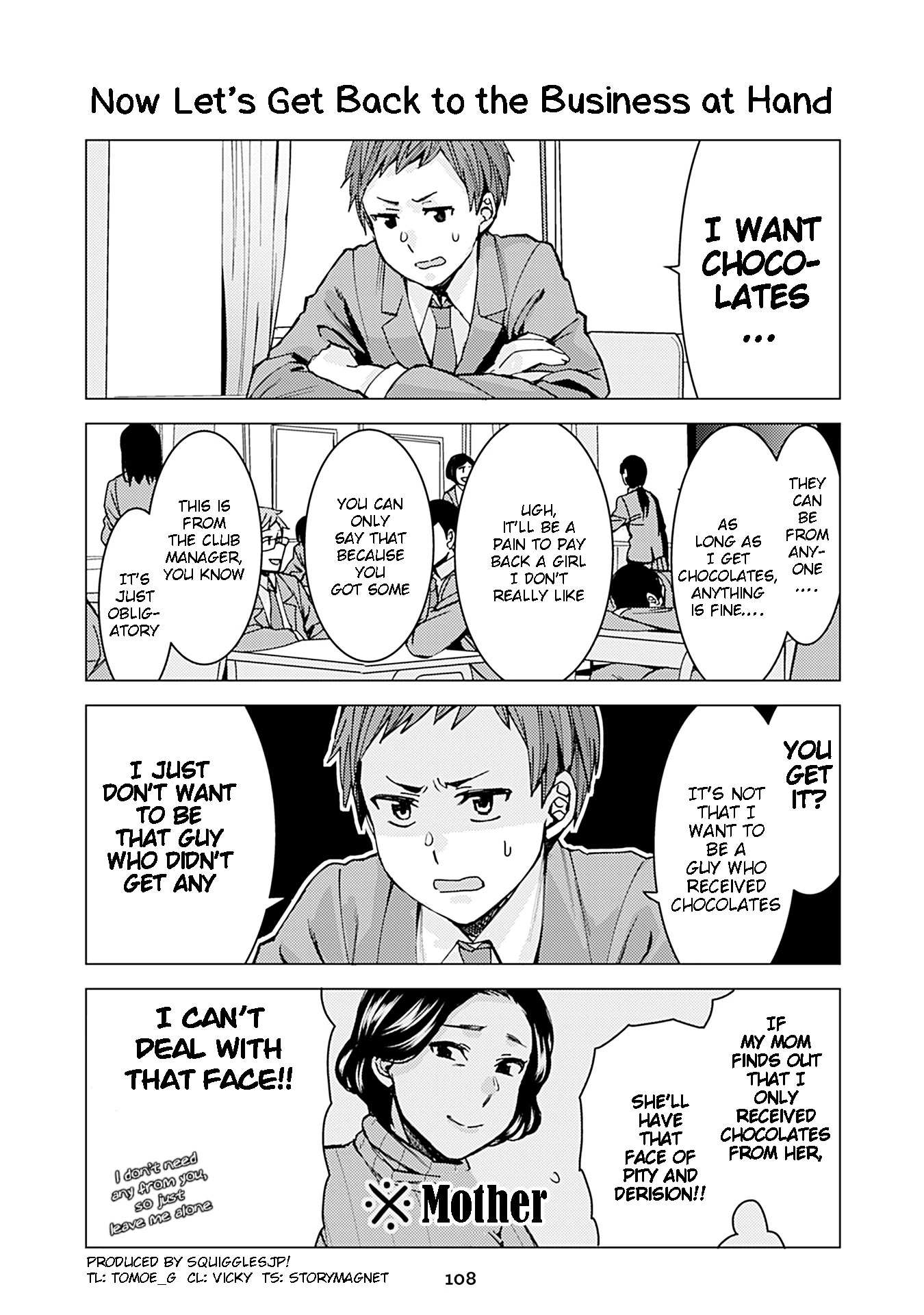 Kusanagi-sensei Is Being Tested - Chapter 214 - Page 1