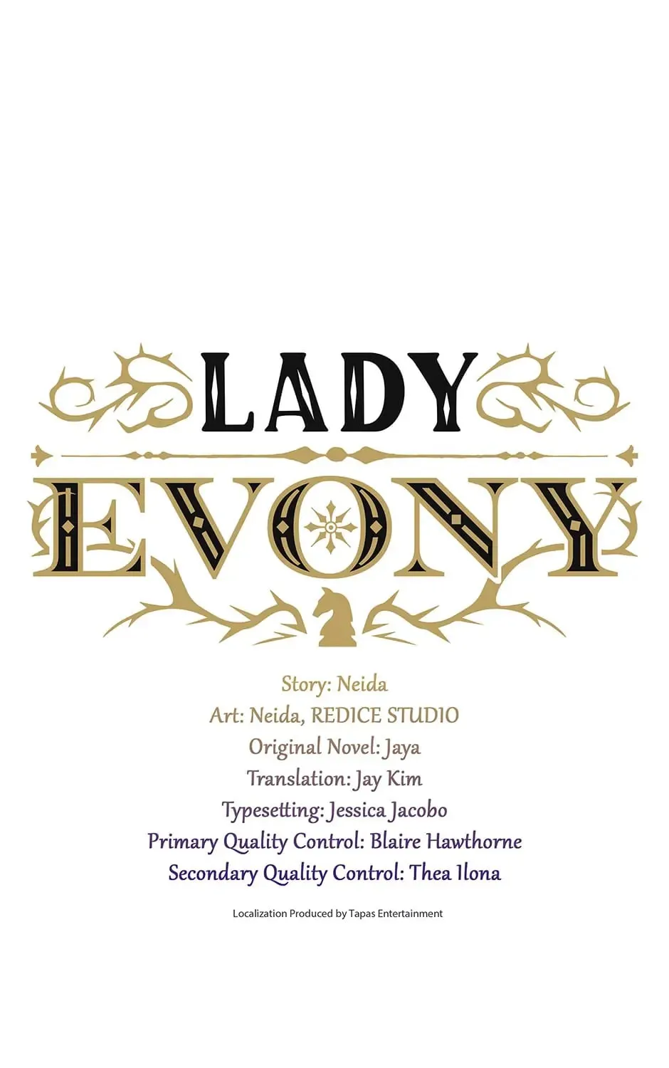 Lady Evony - Chapter 111 - Page 1