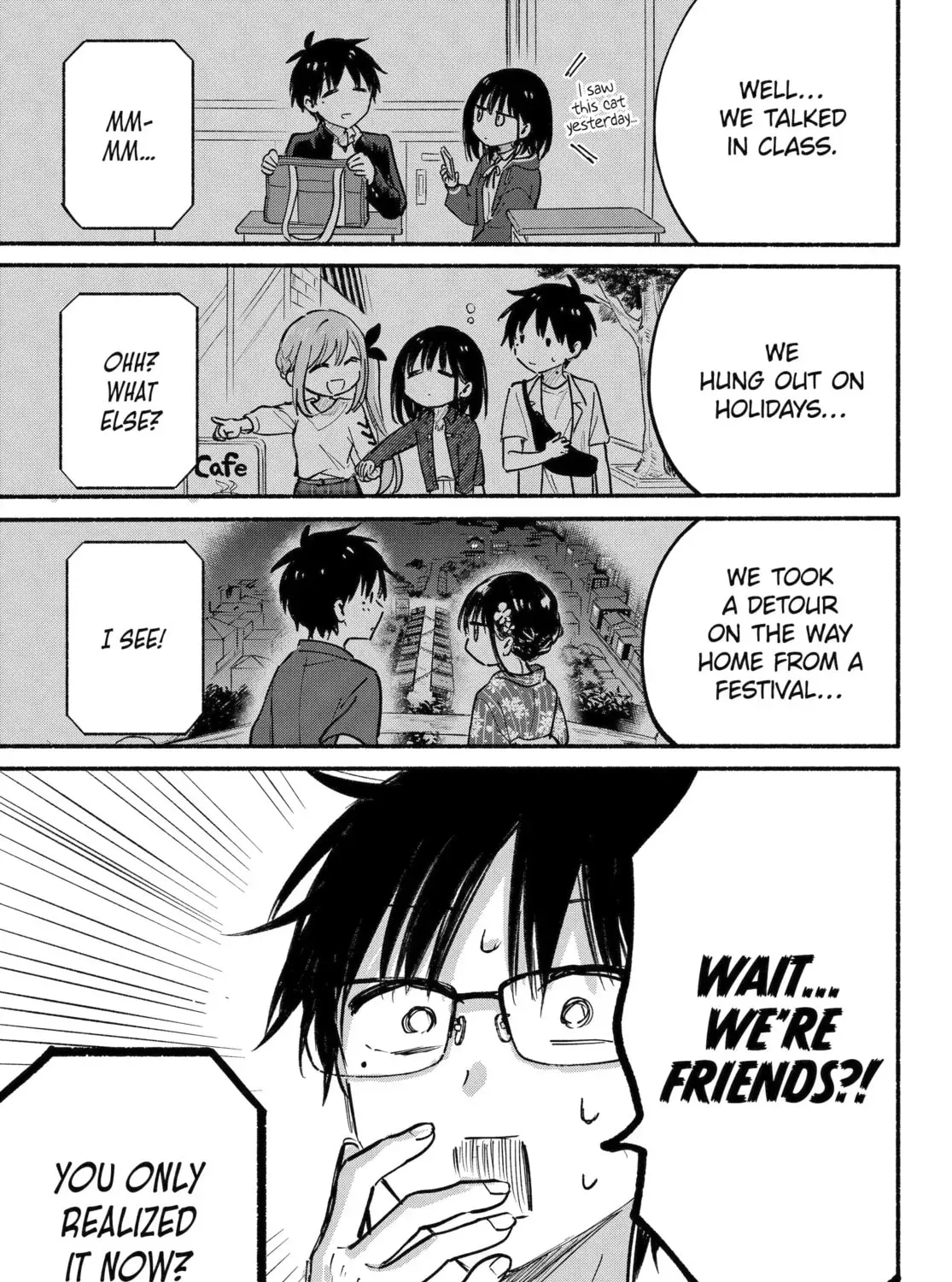 Learning to Love My Cat-like Classmate - Chapter 28.2 - Page 1