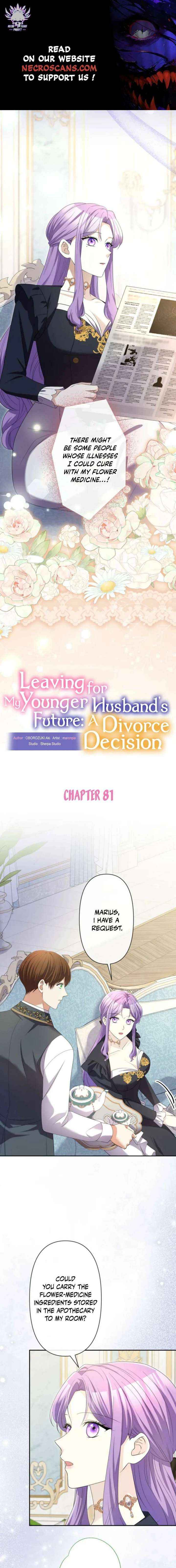 Leaving for My Younger Husband's Future: A Divorce Decision - Chapter 81 - Page 1