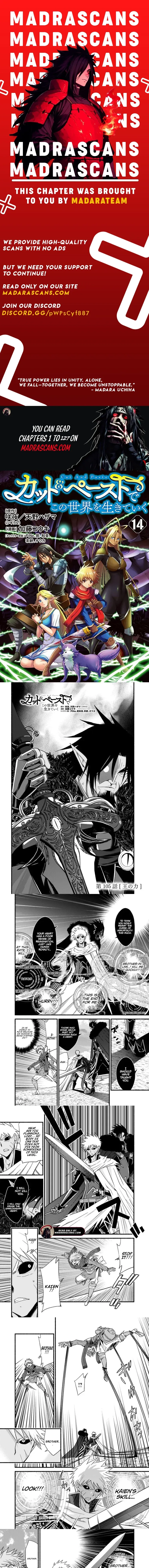 Living In This World With Cut & Paste - Chapter 105 - Page 1