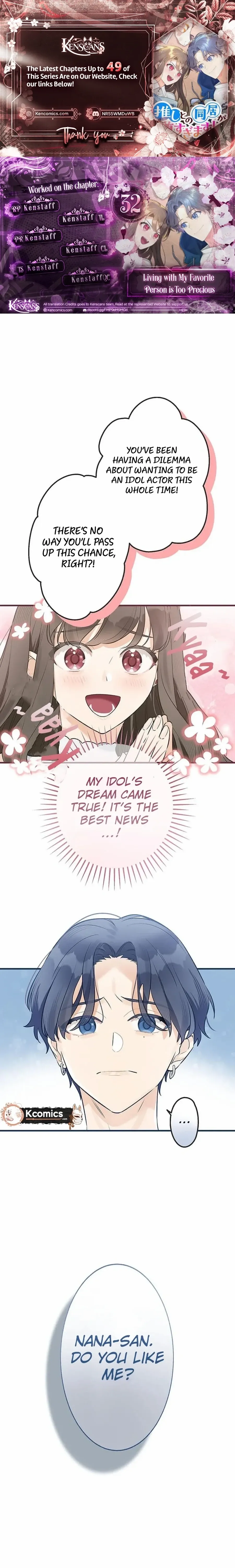 Living with My Favorite Person is Too Precious - Chapter 32 - Page 1