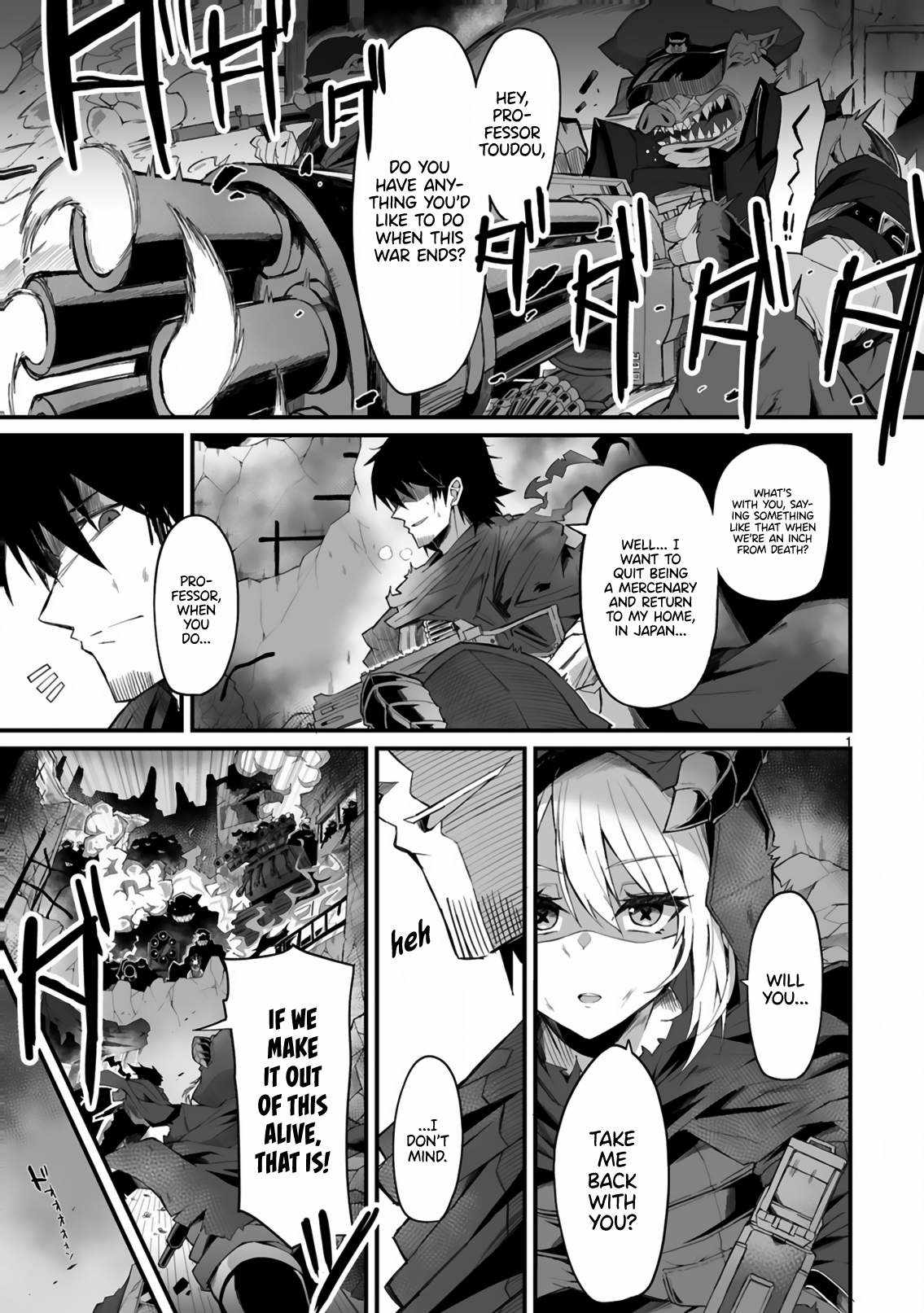 Living With My Pupil Is Even More Stressful Than the Battlefield - Chapter 0 - Page 1