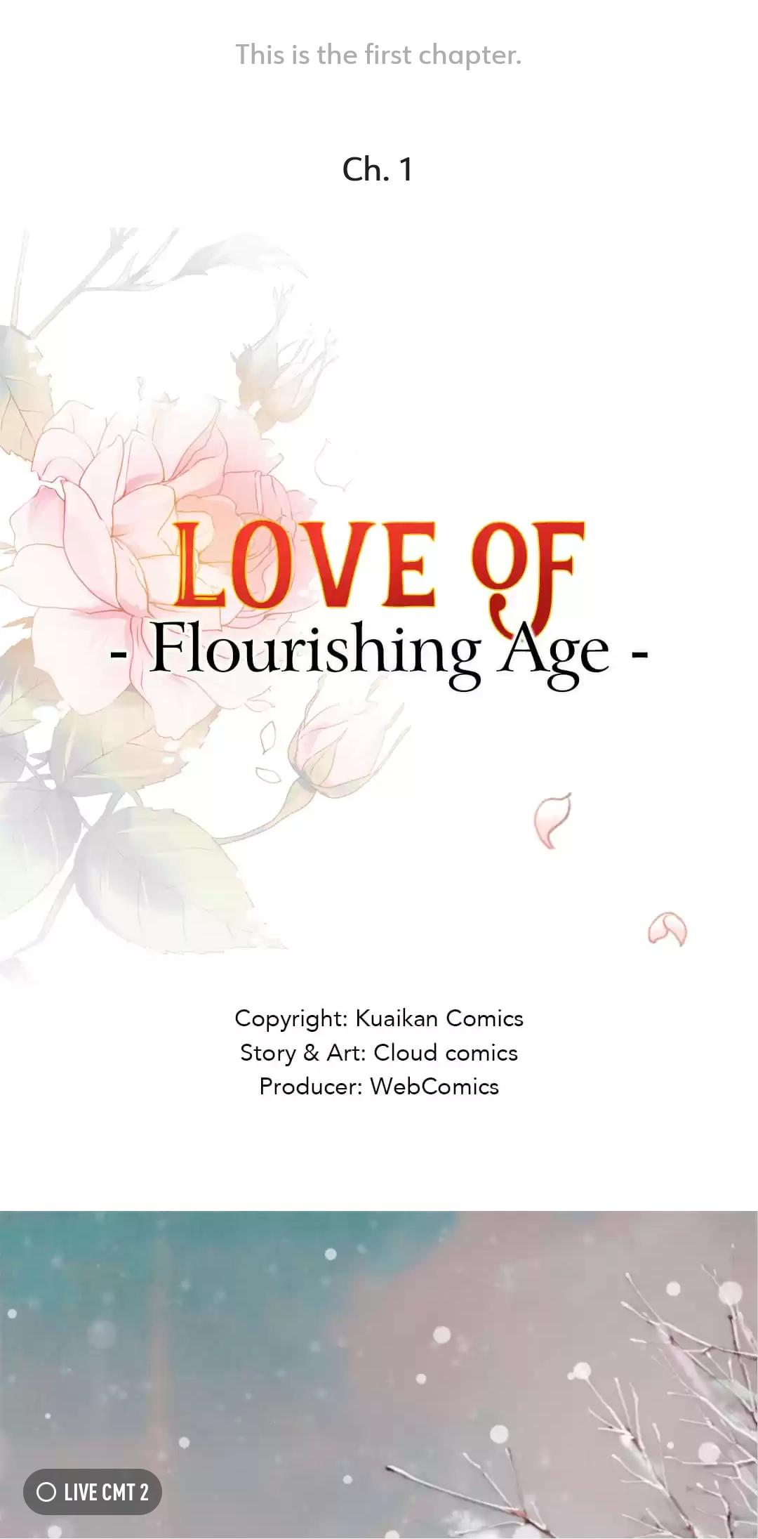 Love of Flourishing Age - Chapter 1 - Page 1