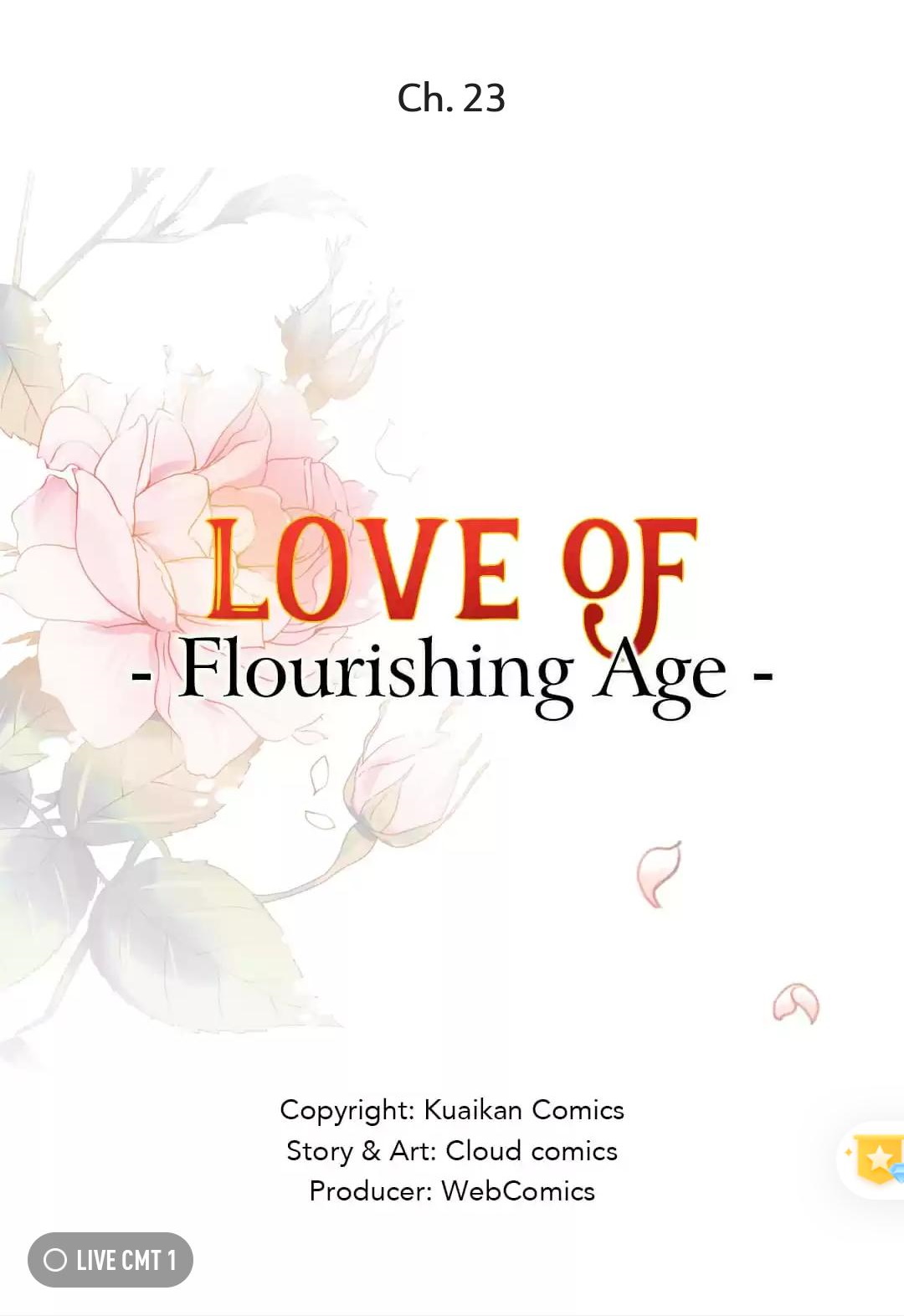 Love of Flourishing Age - Chapter 23 - Page 1