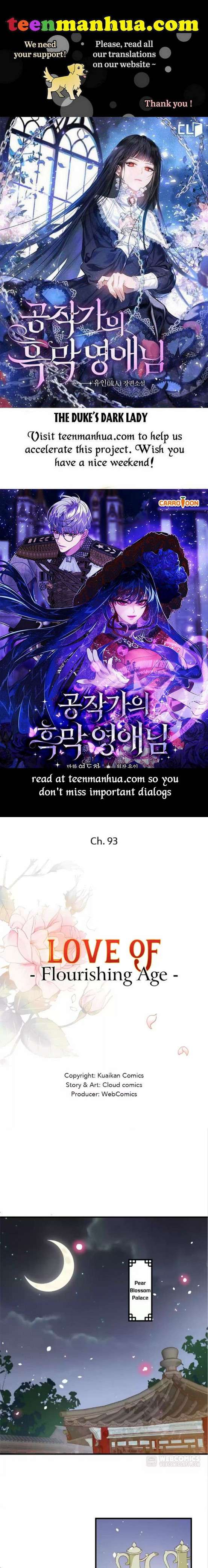 Love of Flourishing Age - Chapter 93 - Page 1