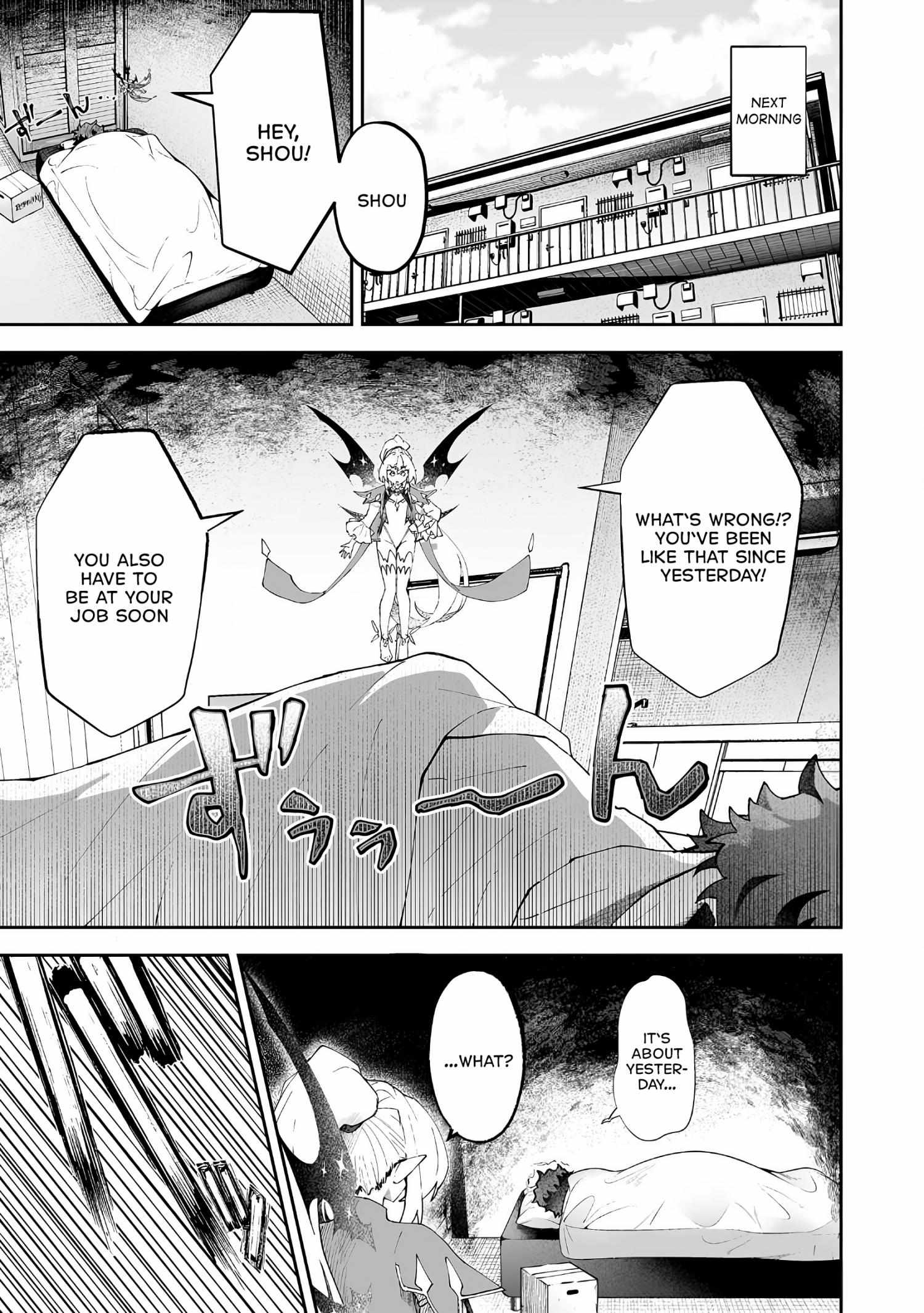 Makutsu No Ou ~Yomei Ikkagetsu No Doutei, Mahou Shoujo Harem O Kizuite Ou E Kunrinsu~ - Chapter 14.2 - Page 1