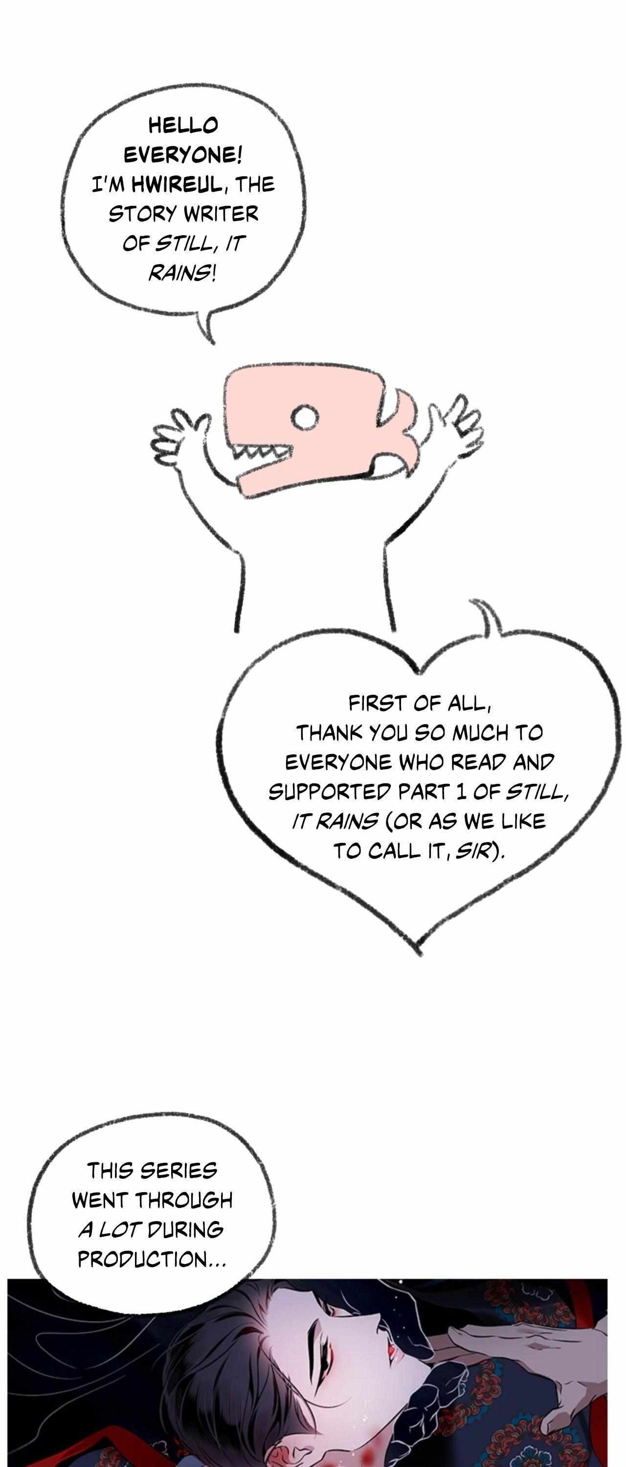 Maybe It Rains Everyday - Extra. : Creator's Note - Page 1